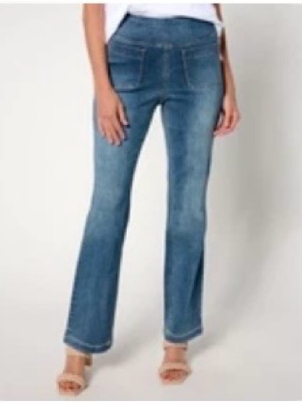Belle by Kim Gravel TripleLuxe Baby Boot cut denim jeans - Picture 3 of 5